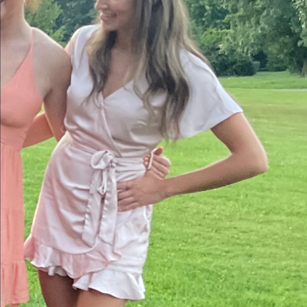 Silky Pink Altar’d State Dress